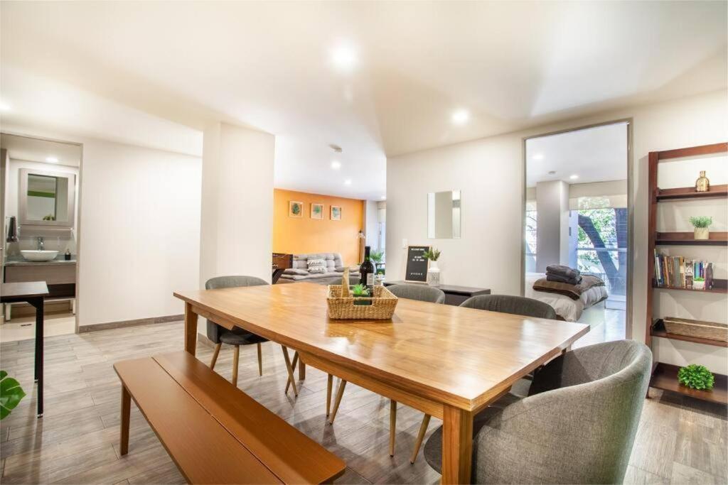 Corazon De Condesa 3 Departamentos - 200Mbps Wifi, Roof, Gym Aparthotel Mexico City Ngoại thất bức ảnh