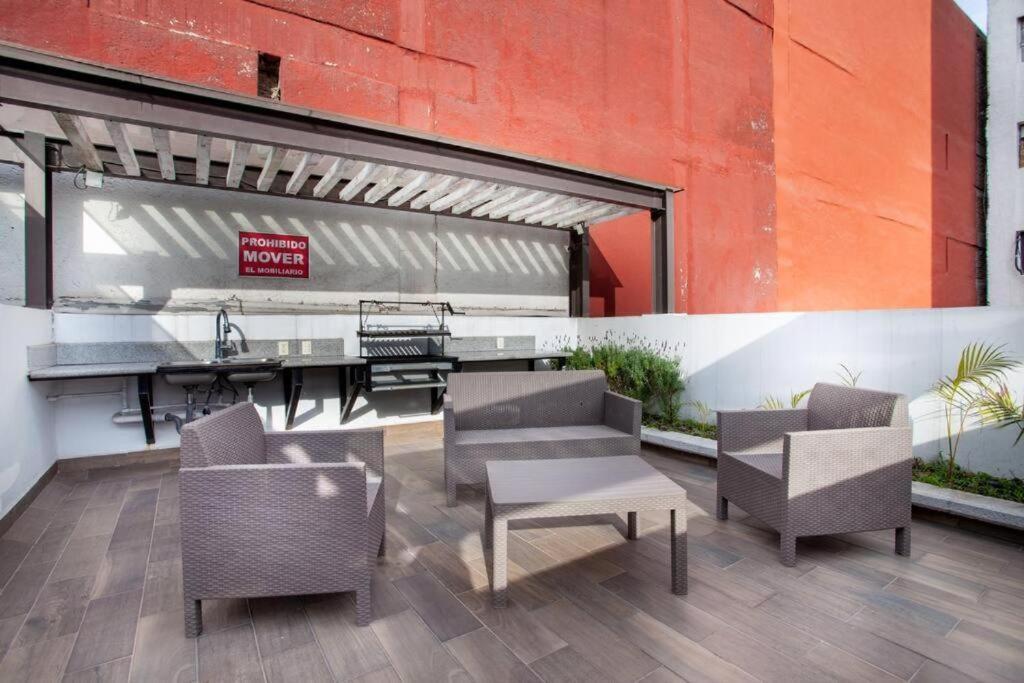 Corazon De Condesa 3 Departamentos - 200Mbps Wifi, Roof, Gym Aparthotel Mexico City Ngoại thất bức ảnh